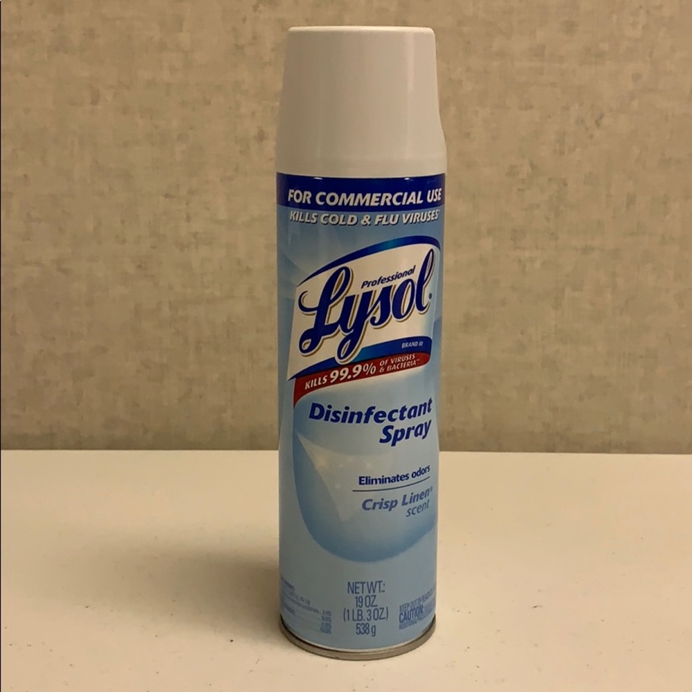 (1) 19oz Can Lysol Disinfectant Spray
